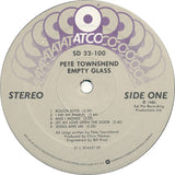 Pete Townshend : Empty Glass (LP, Album, SP )