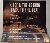 K-Def & The 45 King : Back To The Beat (Cass, Album, Ora)