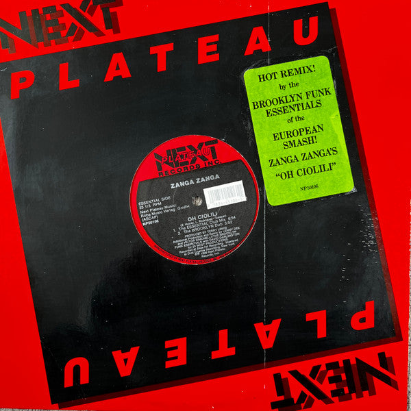 Zanga Zanga : Oh Ciolili (12")