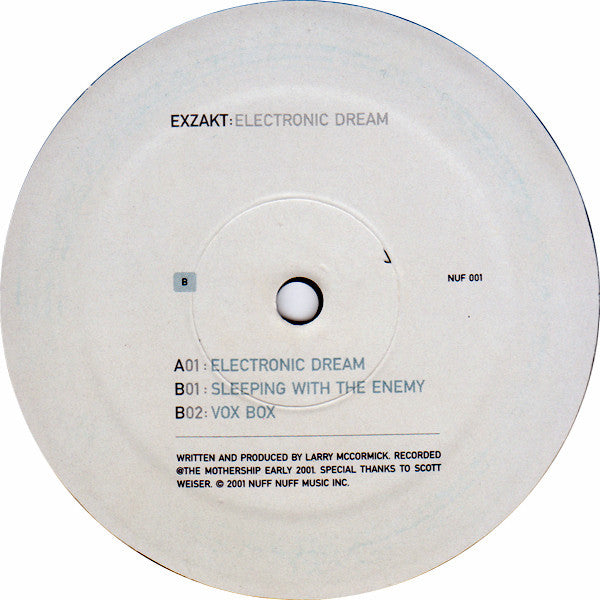 Exzakt : Electronic Dream (12")
