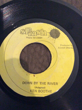 Ken Boothe : Down By The River (7", Single)
