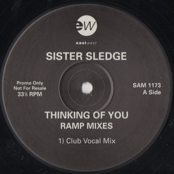Sister Sledge : Thinking Of You (The Ramp And Joey Negro Mixes) (2x12", Promo)