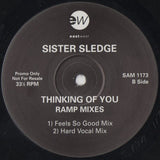 Sister Sledge : Thinking Of You (The Ramp And Joey Negro Mixes) (2x12", Promo)