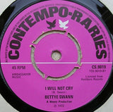 Bettye Swann : Make Me Yours / I Will Not Cry (7", Single, RE, 4 P)