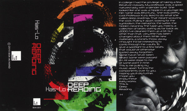 Has-Lo : Deep Reading (Cass, Album, Ltd, Tra)