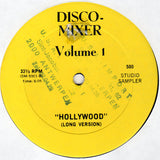 Various : Hollywood Volume 1 (12", Mixed, Promo, Unofficial)