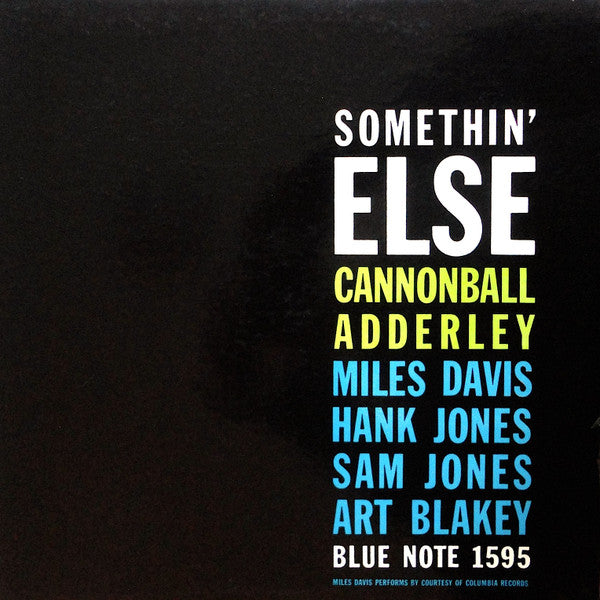 Cannonball Adderley : Somethin' Else (LP, Album, Mono, RP)