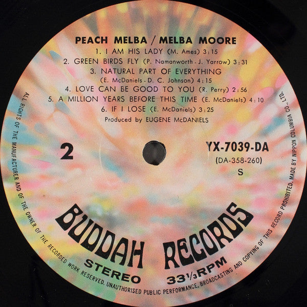 Melba Moore : Peach Melba (LP, Album)
