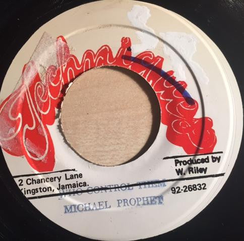 Michael Prophet : Who Control Them (7")