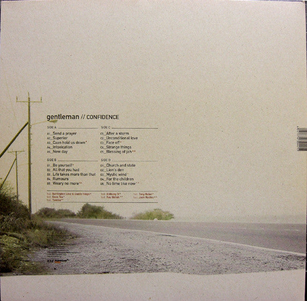 Gentleman : Confidence (2xLP, Album)