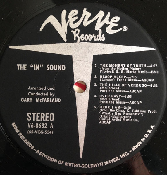 Gary McFarland : The In Sound (LP, Album, Gat)