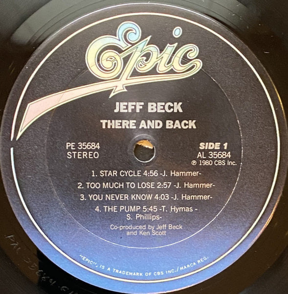 Jeff Beck : There & Back (LP, Album, RE, Car)
