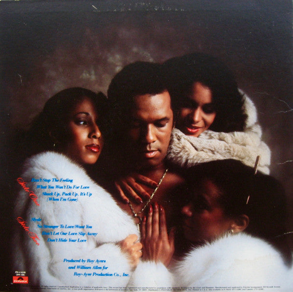 Roy Ayers : No Stranger To Love (LP, Album, 26)