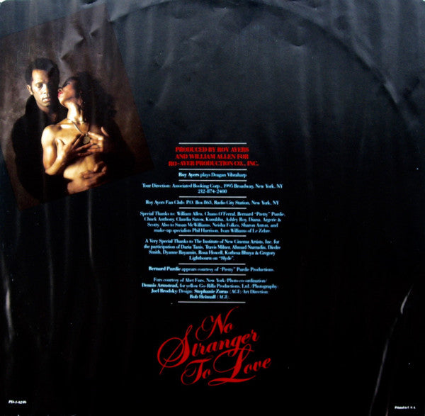Roy Ayers : No Stranger To Love (LP, Album, 26)