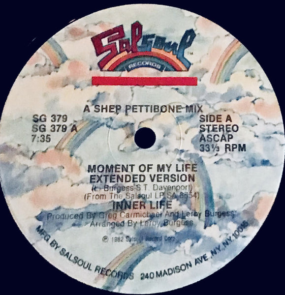 Inner Life : Moment Of My Life (12", Single, 401)