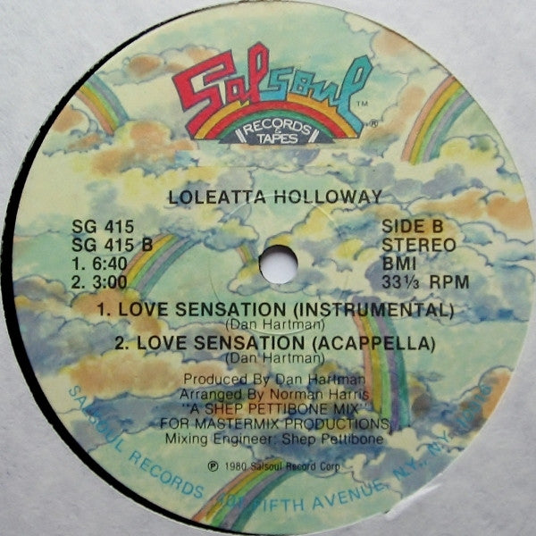 Loleatta Holloway : Love Sensation (12", Single)