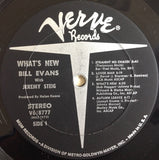 Bill Evans With Jeremy Steig : What's New (LP)