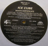 Ice Cube : Death Certificate (LP, Album)