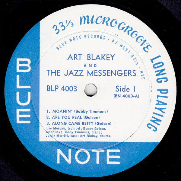 Art Blakey & The Jazz Messengers : Art Blakey And The Jazz Messengers (LP, Album, Mono)