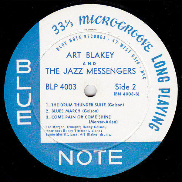Art Blakey & The Jazz Messengers : Art Blakey And The Jazz Messengers (LP, Album, Mono)
