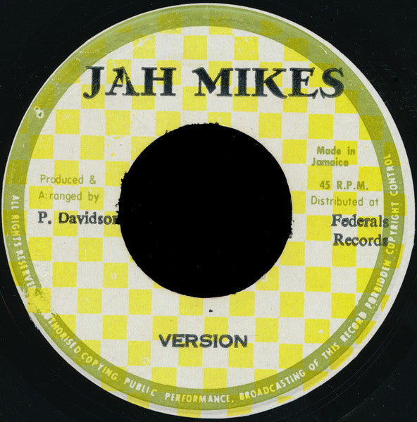 Jah Mikes : Jacket And Tie (7")