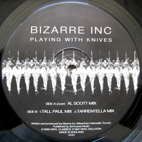 Bizarre Inc : Playing With Knives (12")