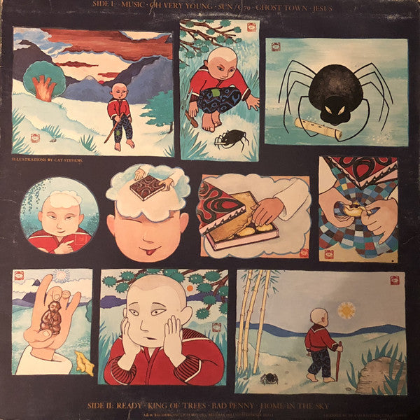 Cat Stevens : Buddha And The Chocolate Box (LP, Album, Gat)