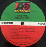 Roberta Flack : First Take (LP, Album, PR )