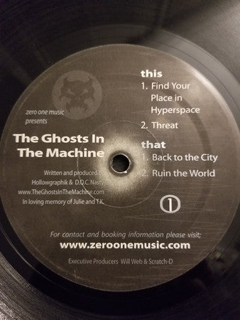 Ghosts In The Machine : The Ghosts In The Machine E.P. (12", EP)