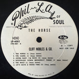 Cliff Nobles & Co.* : The Horse (LP, Mono, Promo)