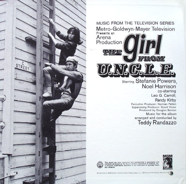 Teddy Randazzo : The Girl From U.N.C.L.E. (Music From The Television Series) (LP, Album)