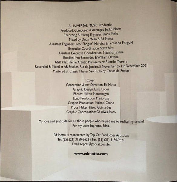 Ed Motta : Dwitza (LP, Album, RE)
