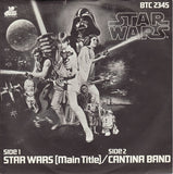 The London Symphony Orchestra* Conducted By John Williams (4) : Star Wars (Main Title) / Cantina Band (7", Single)