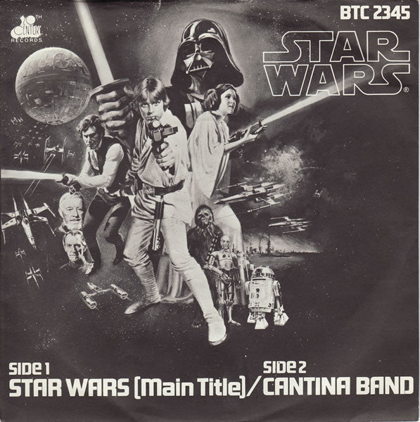 The London Symphony Orchestra* Conducted By John Williams (4) : Star Wars (Main Title) / Cantina Band (7", Single)