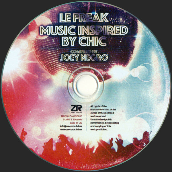 Joey Negro : Le Freak (Music Inspired By Chic) (CD, Comp)