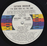 Luther Ingram : I've Been Here All The Time (LP, Promo)