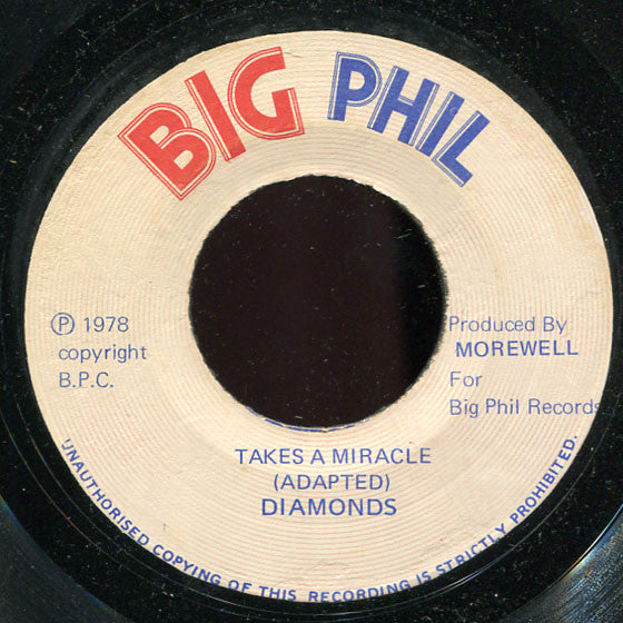 The Mighty Diamonds : Takes A Miracle (7")