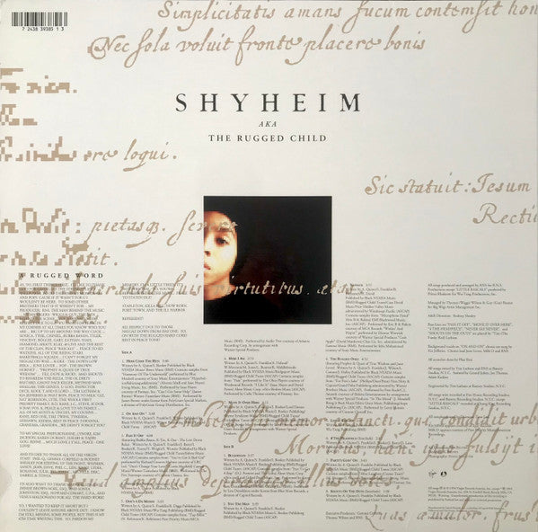 Shyheim A.K.A. The Rugged Child : Shyheim A.K.A. The Rugged Child (LP, Album)