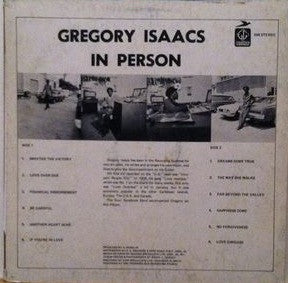 Gregory Isaacs : In Person (LP, Album, RE)