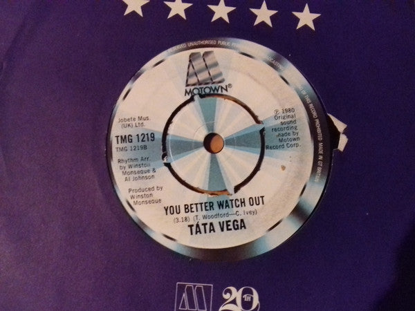 Tata Vega : You Keep Me Hangin' On (7", Single)