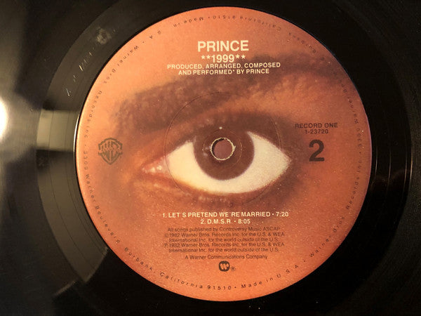 Prince : 1999 (2xLP, Album, Win)