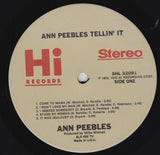 Ann Peebles : Tellin' It (LP, Album, Ter)