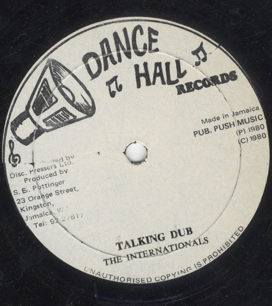 Sonya Spence and The Internationals (3) : Talk Love (12")