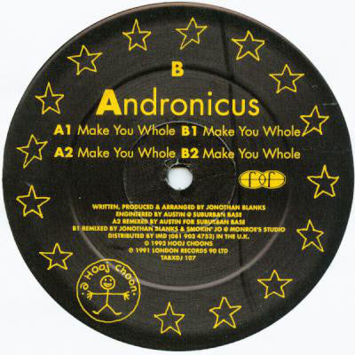 Andronicus : Make You Whole (12", Promo)