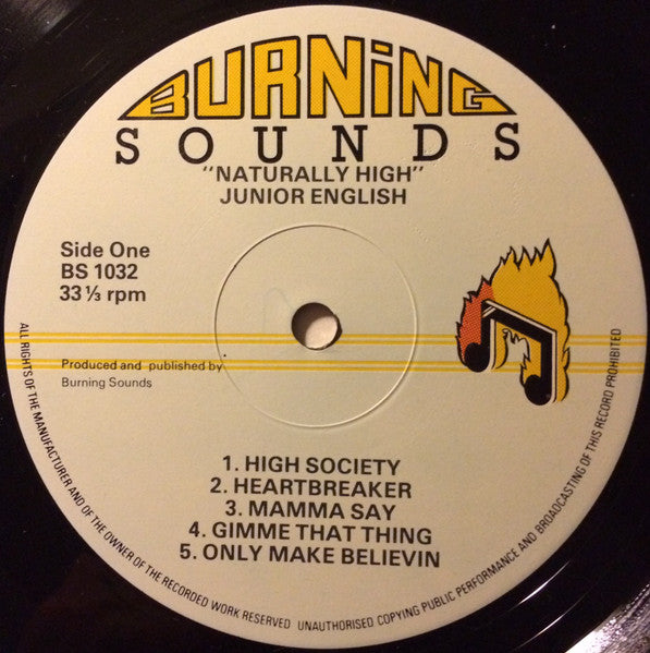 Junior English : Naturally High (LP, Album)