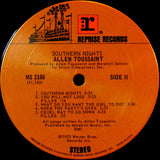 Allen Toussaint : Southern Nights (LP, Album, San)