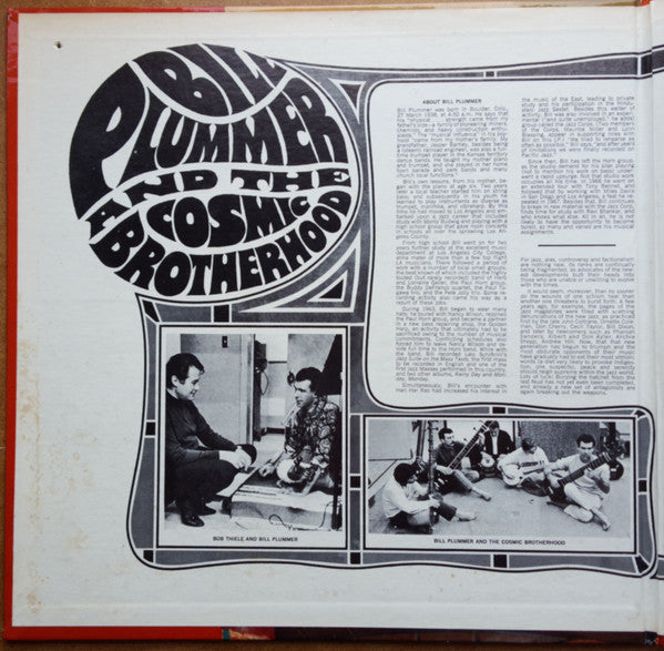 Bill Plummer & The Cosmic Brotherhood : Bill Plummer And The Cosmic Brotherhood (LP, Album, RE)