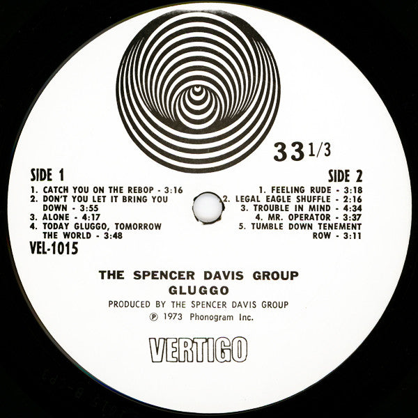 The Spencer Davis Group : Gluggo (LP, Album, Pit)