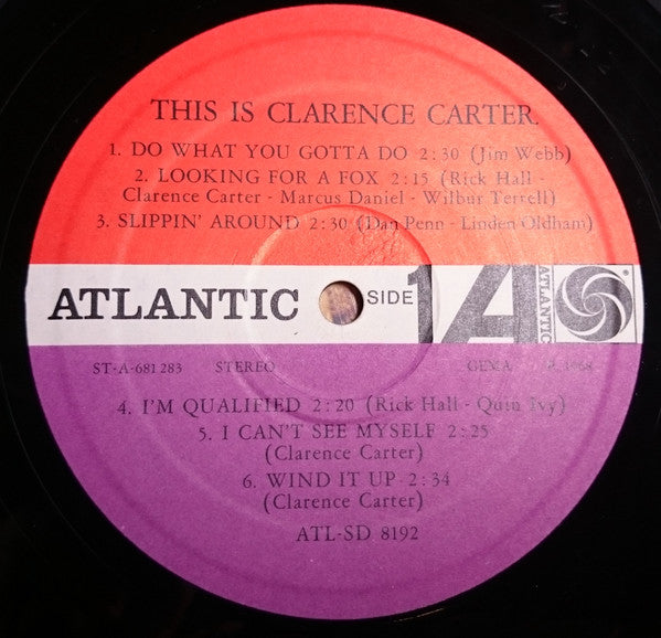 Clarence Carter : This Is Clarence Carter (LP, Album)
