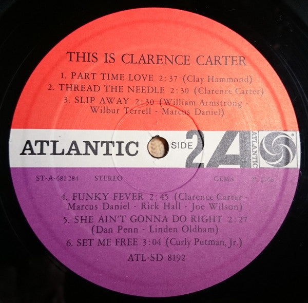 Clarence Carter : This Is Clarence Carter (LP, Album)